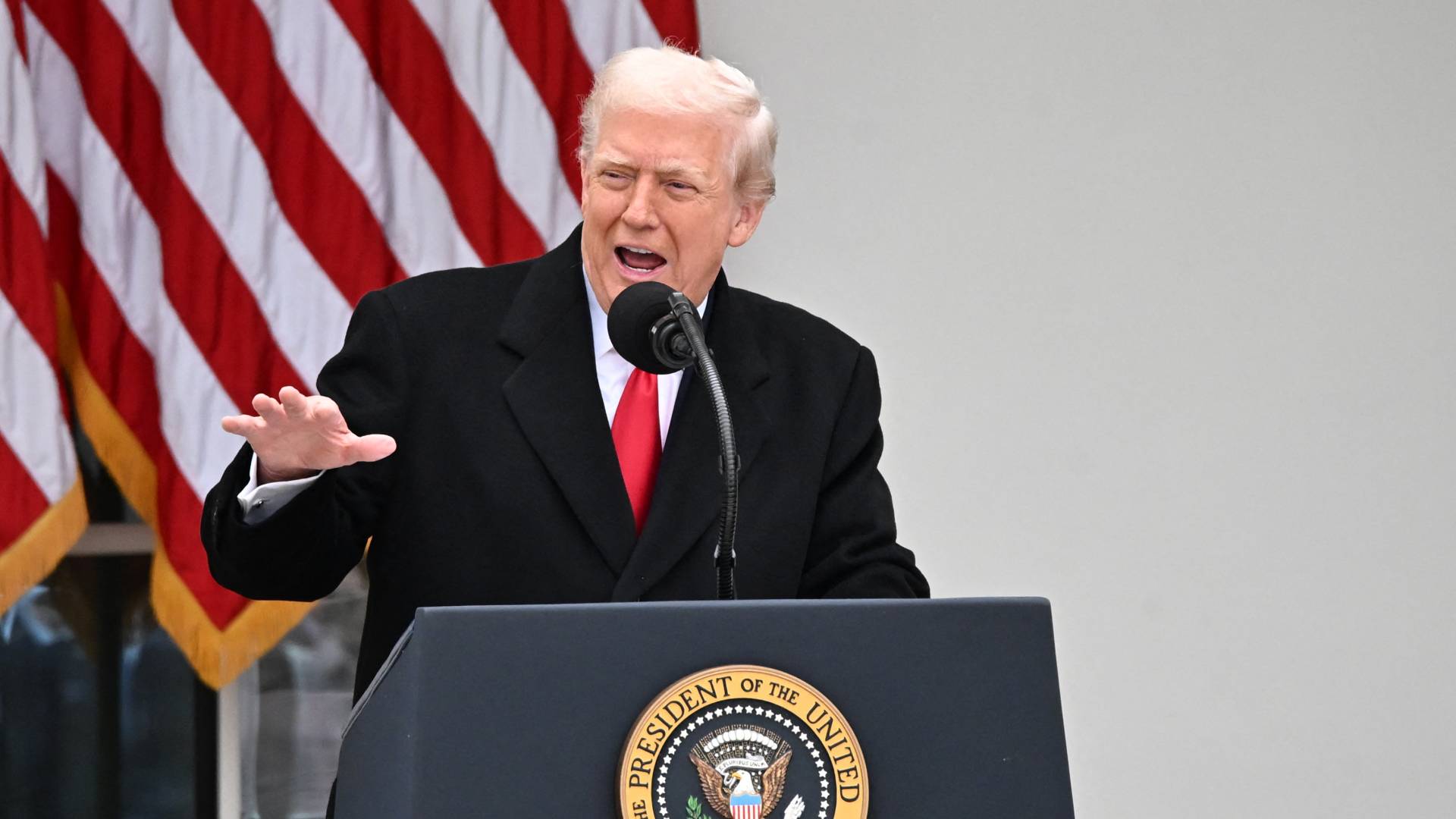 الرئيس الأمريكي دونالد ترمب