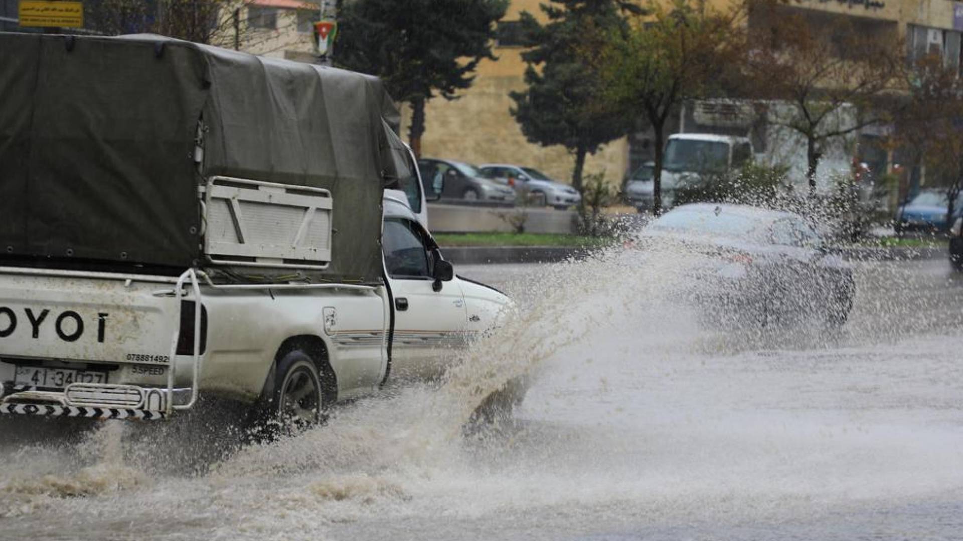 أمطار في الأردن