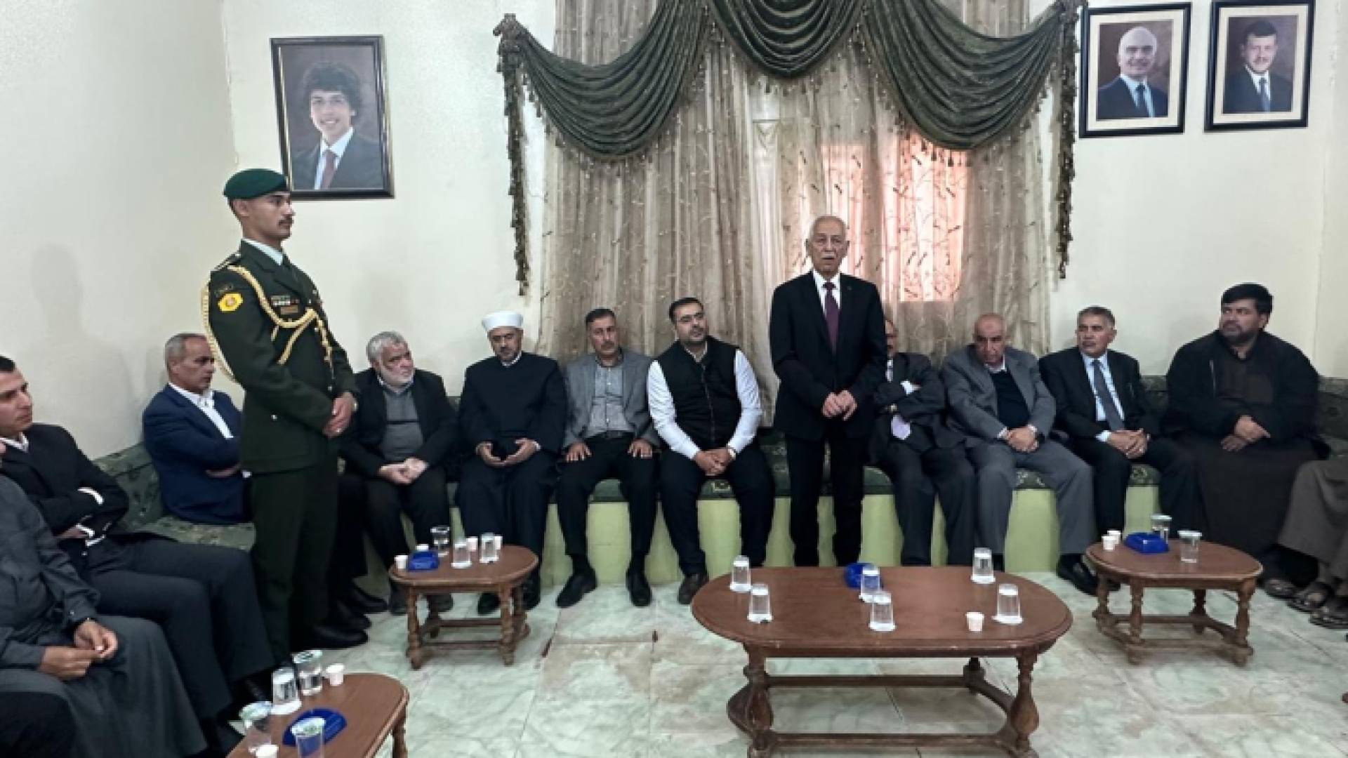 العيسوي يعزي عشيرة البزايعة