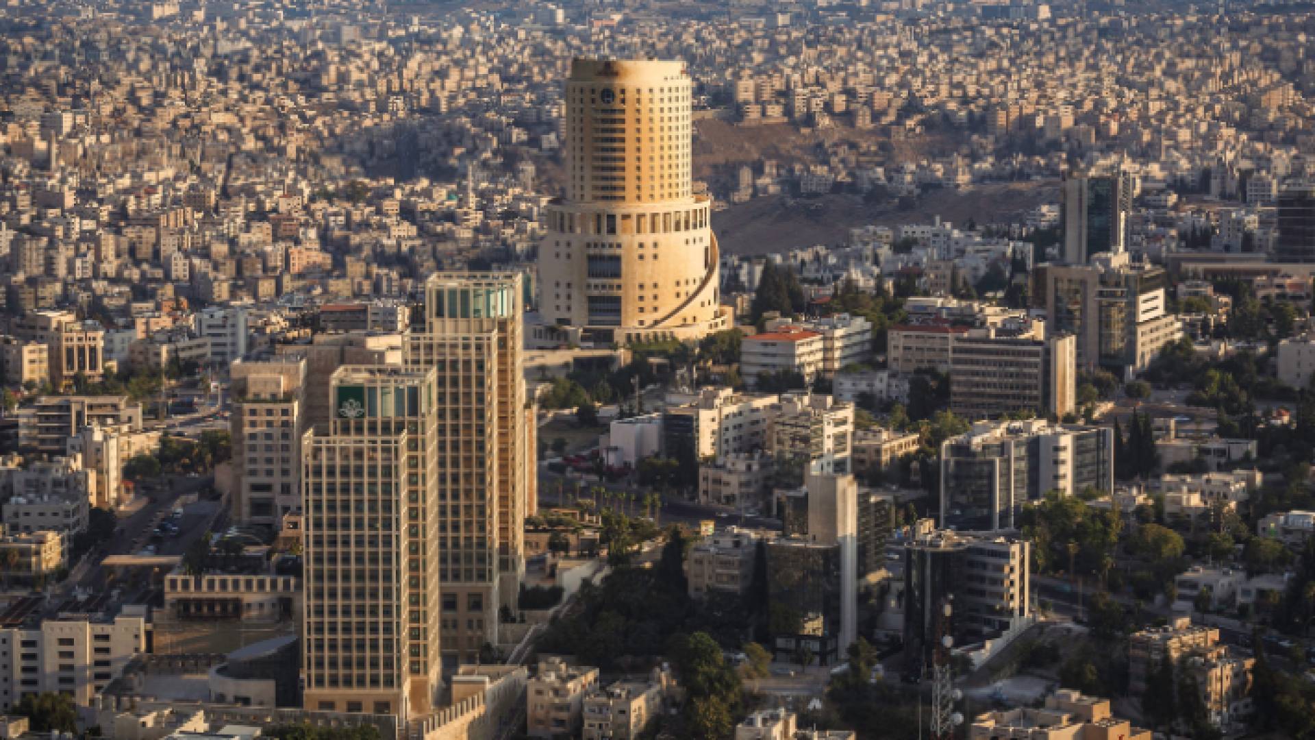 صورة عامة للعاصمة عمان