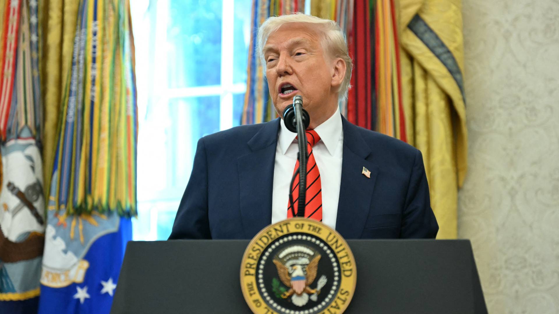 الرئيس الأمريكي دونالد ترمب