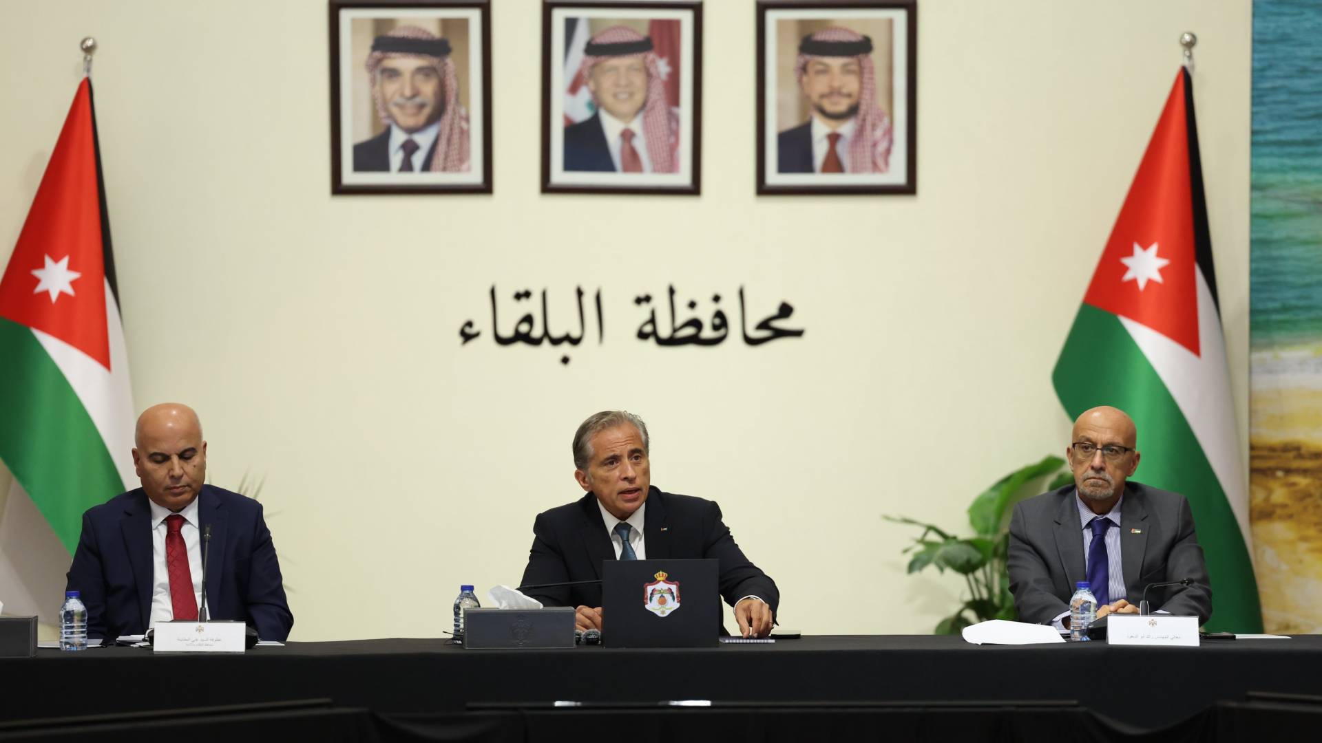 رئيس الوزراء جعفر حسان في محافظة البلقاء