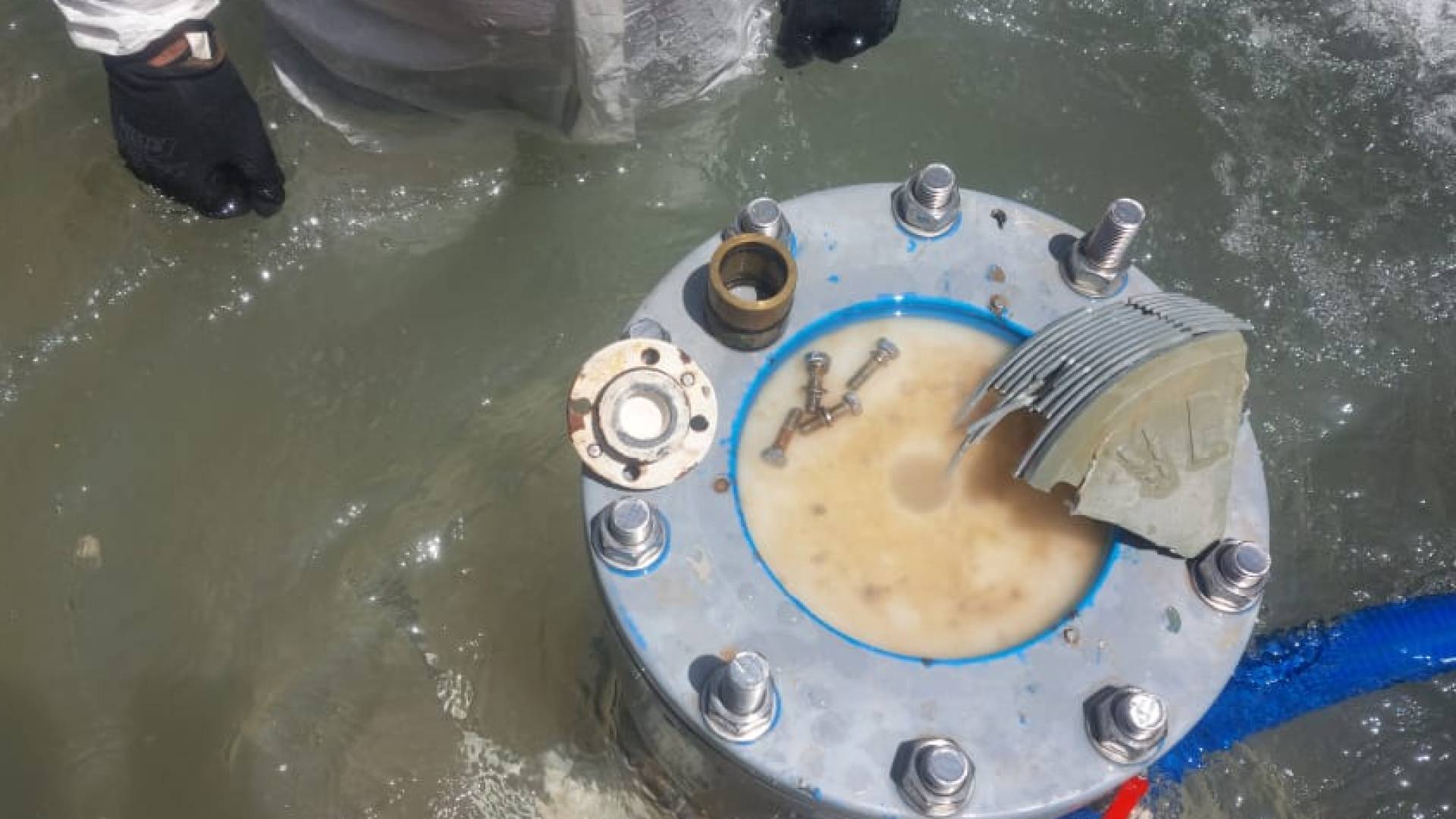 اعتداء على مياه الديسي