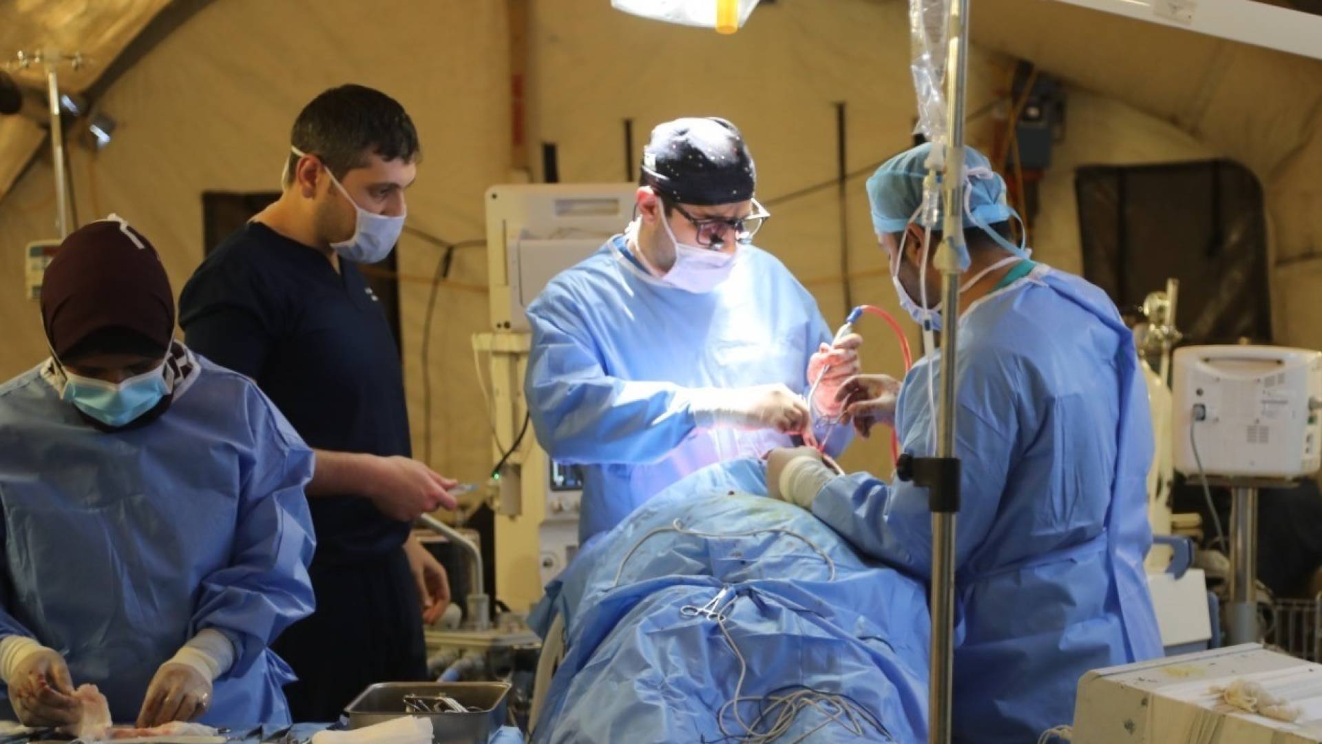 المستشفيات الميدانية الأردنية في غزة