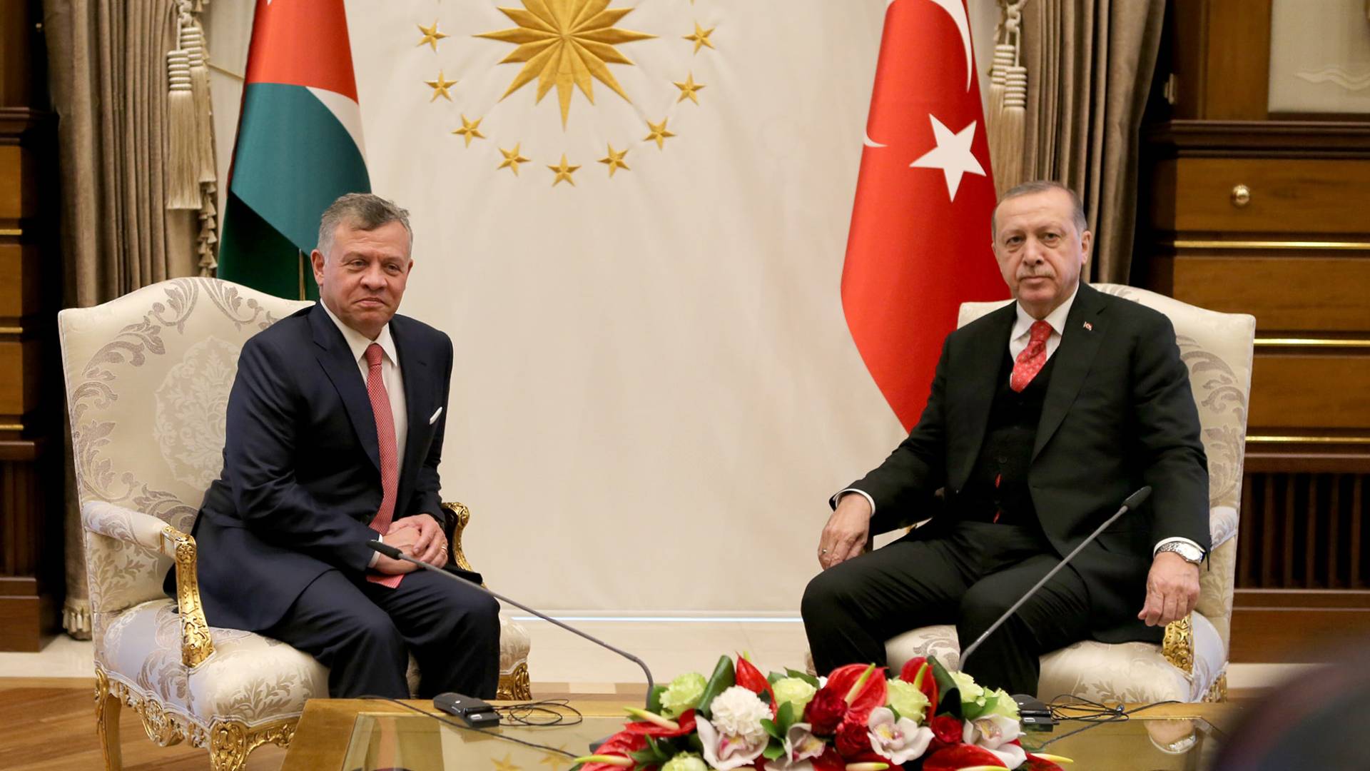 ارشيفية.. لقاء سابق جمع جلالة الملك بالرئيس التركي