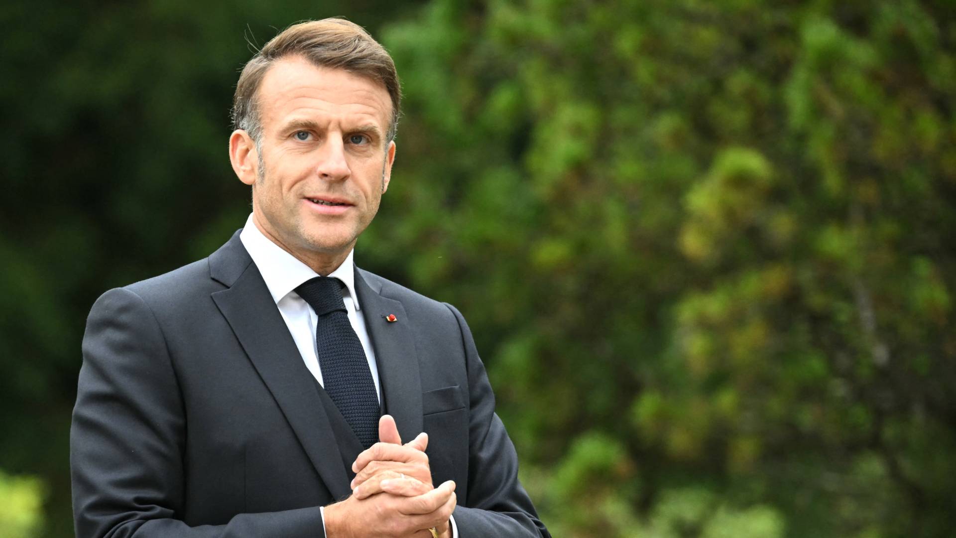 الرئيس الفرنسي، إيمانويل ماكرون