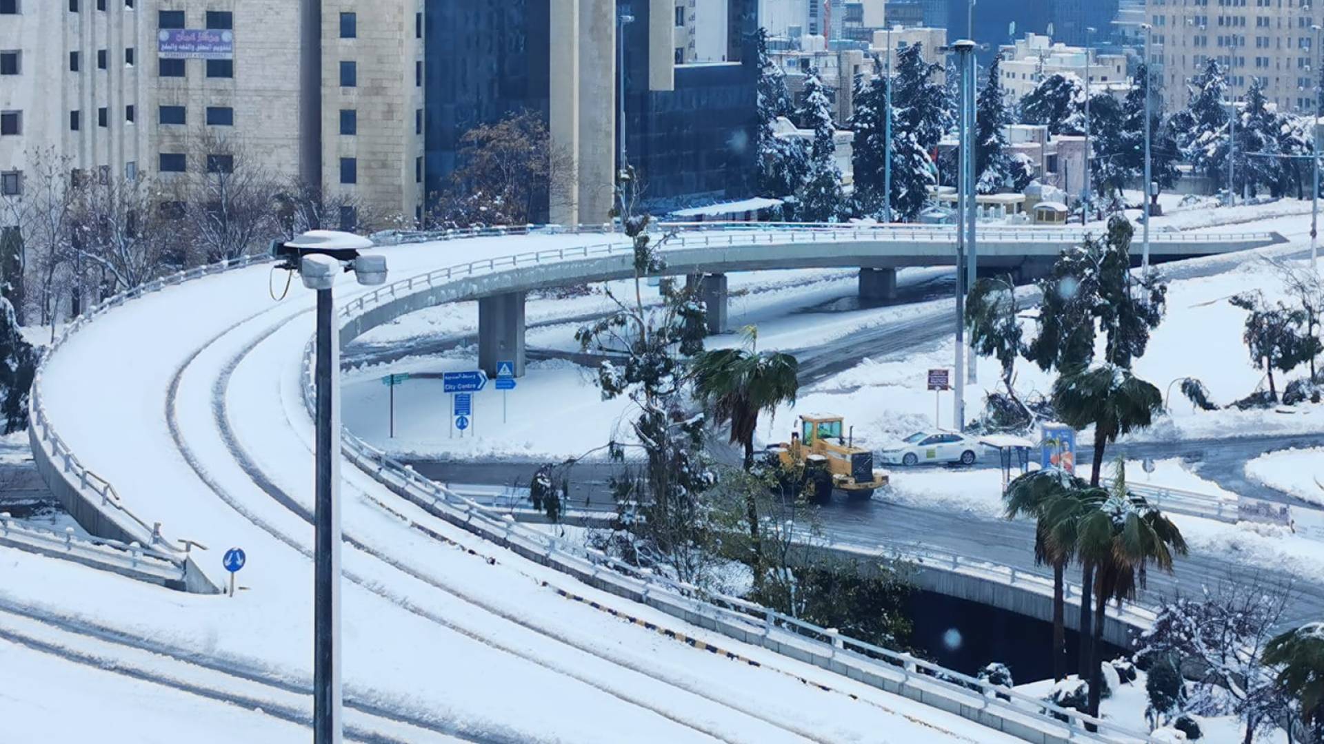 ثلوج في العاصمة عمان-أرشيفية
