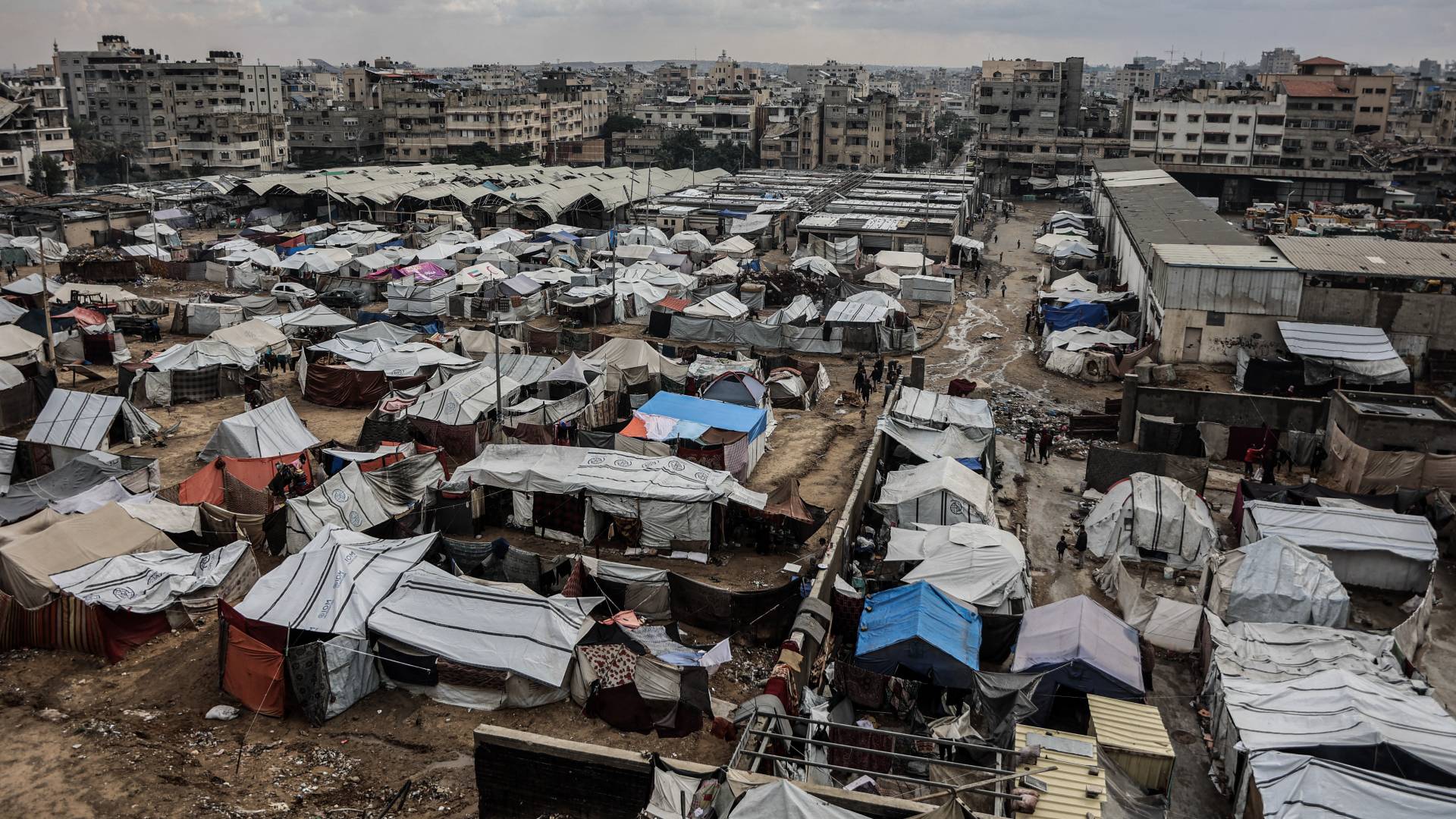 قطاع غزة في الشتاء