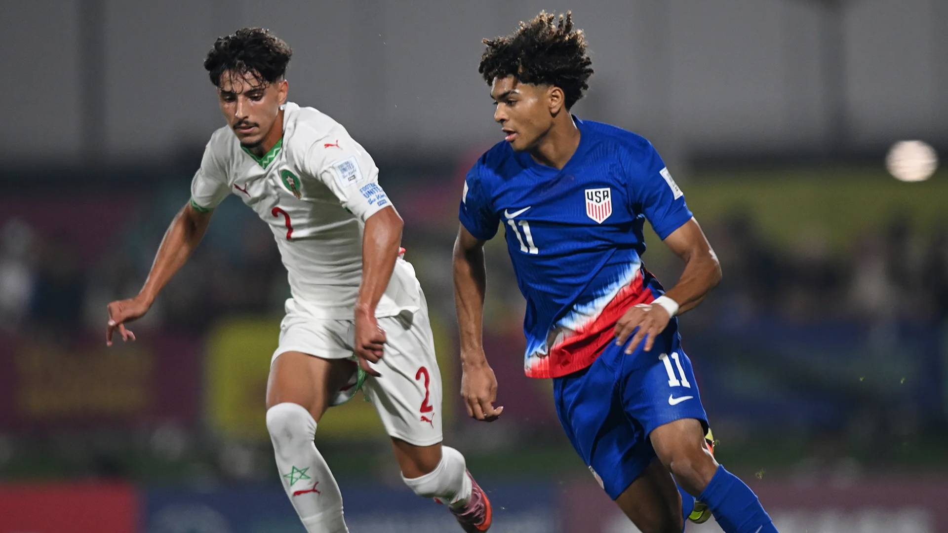 المغرب تغلبت على الولايات المتحدة بركلات الترجيح