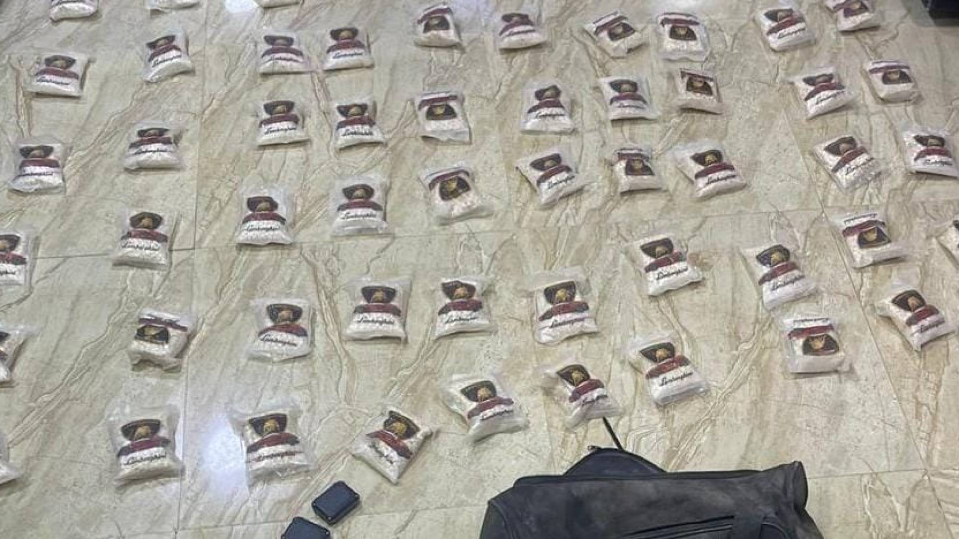 المواد المخدرة التي تم ضبطها