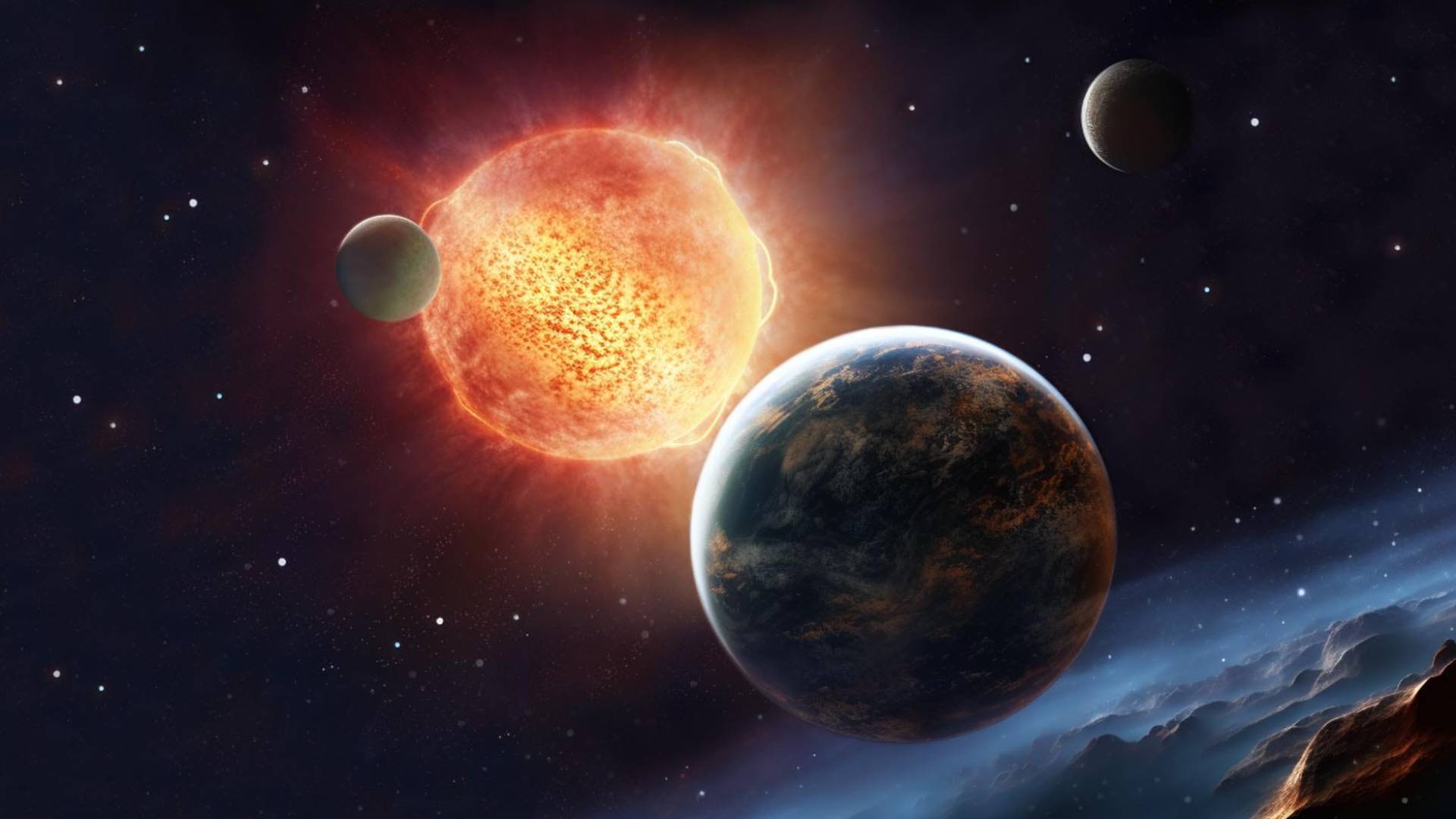 الكواكب والنجوم