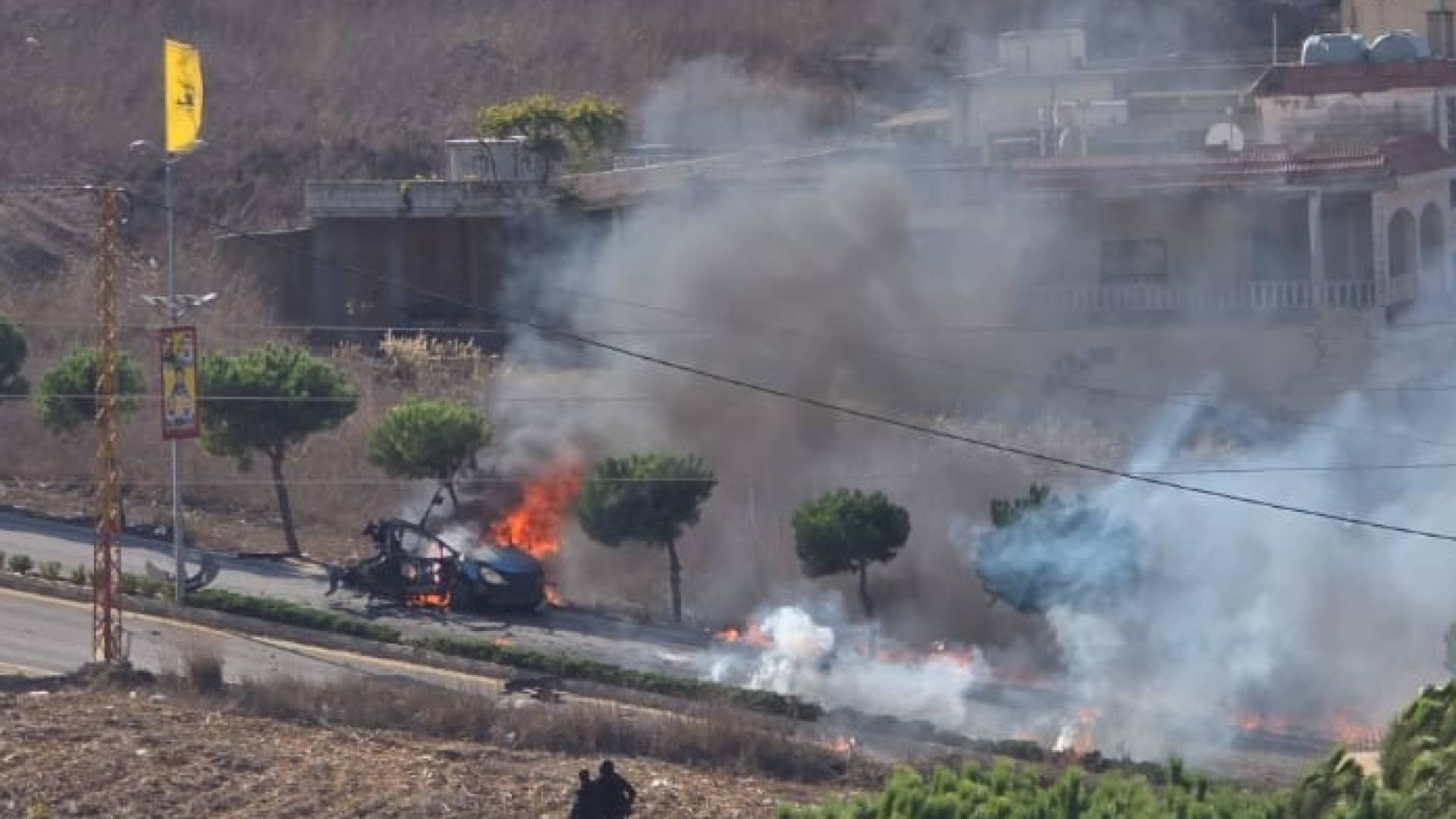 غارة جوية نفذتها طائرة مسيرة على لبنان