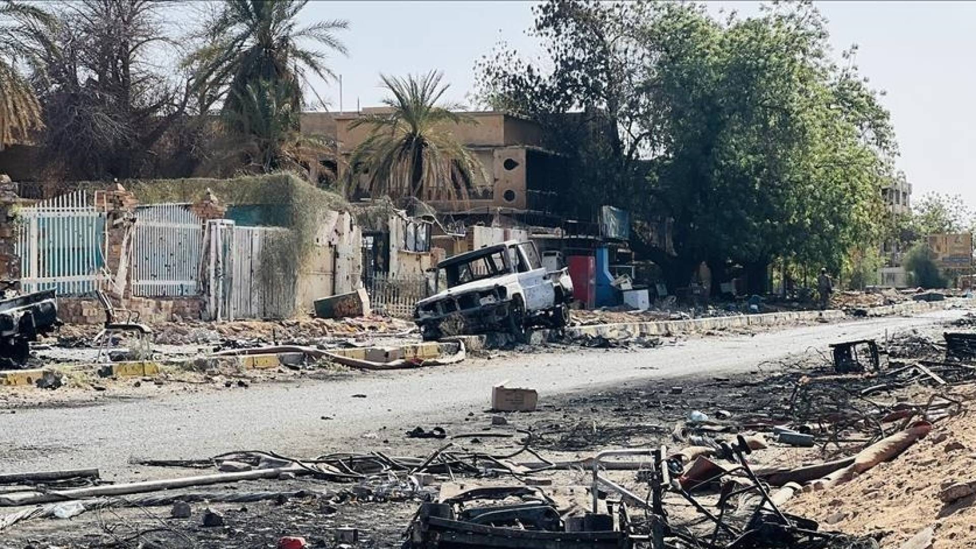 مشهد من حرب السودان