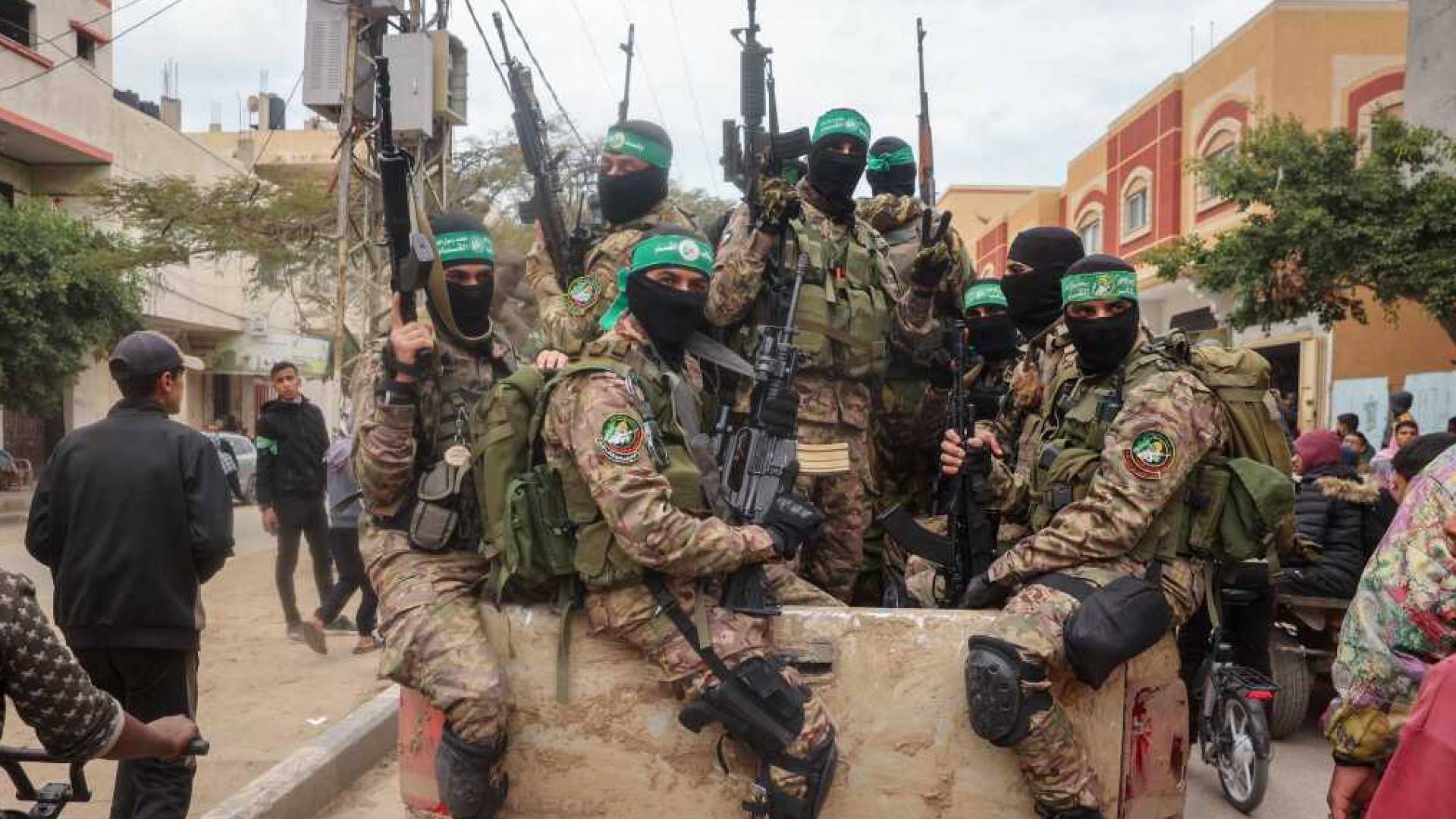 عناصر من حركة حماس - أرشيفية