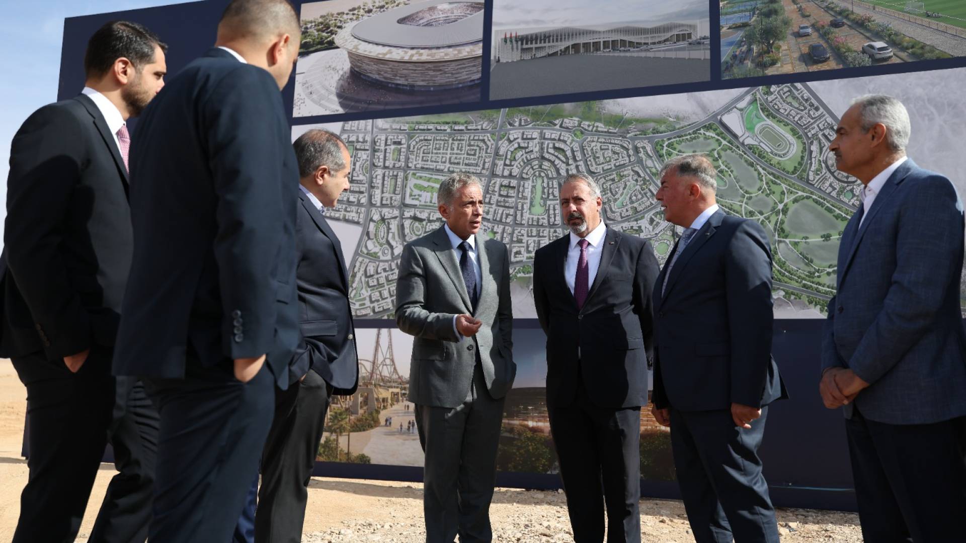 إطلاق المرحلة الأولى من مشروع المدينة الجديدة