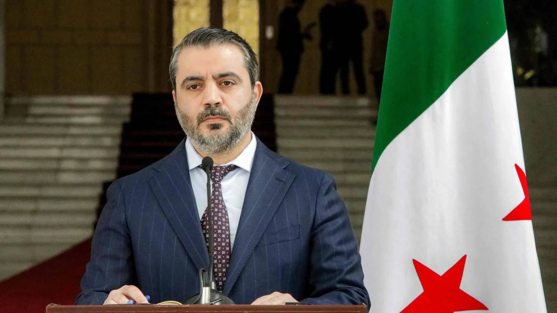 وزير الخارجية السوري حسن الشيباني