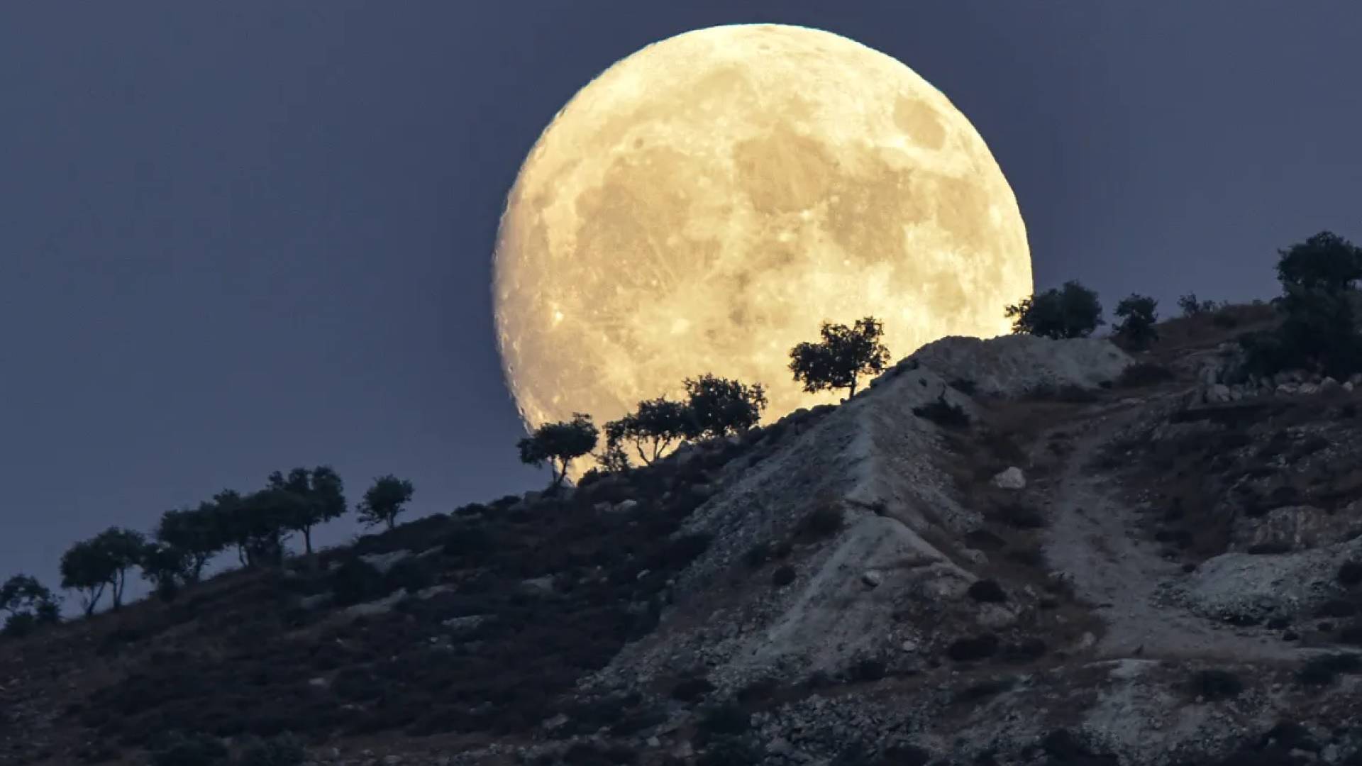 القمر العملاق