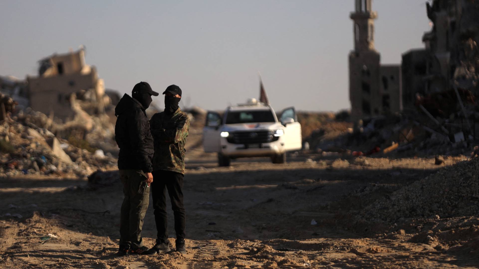 مقاومين فلسطينيين في غزة