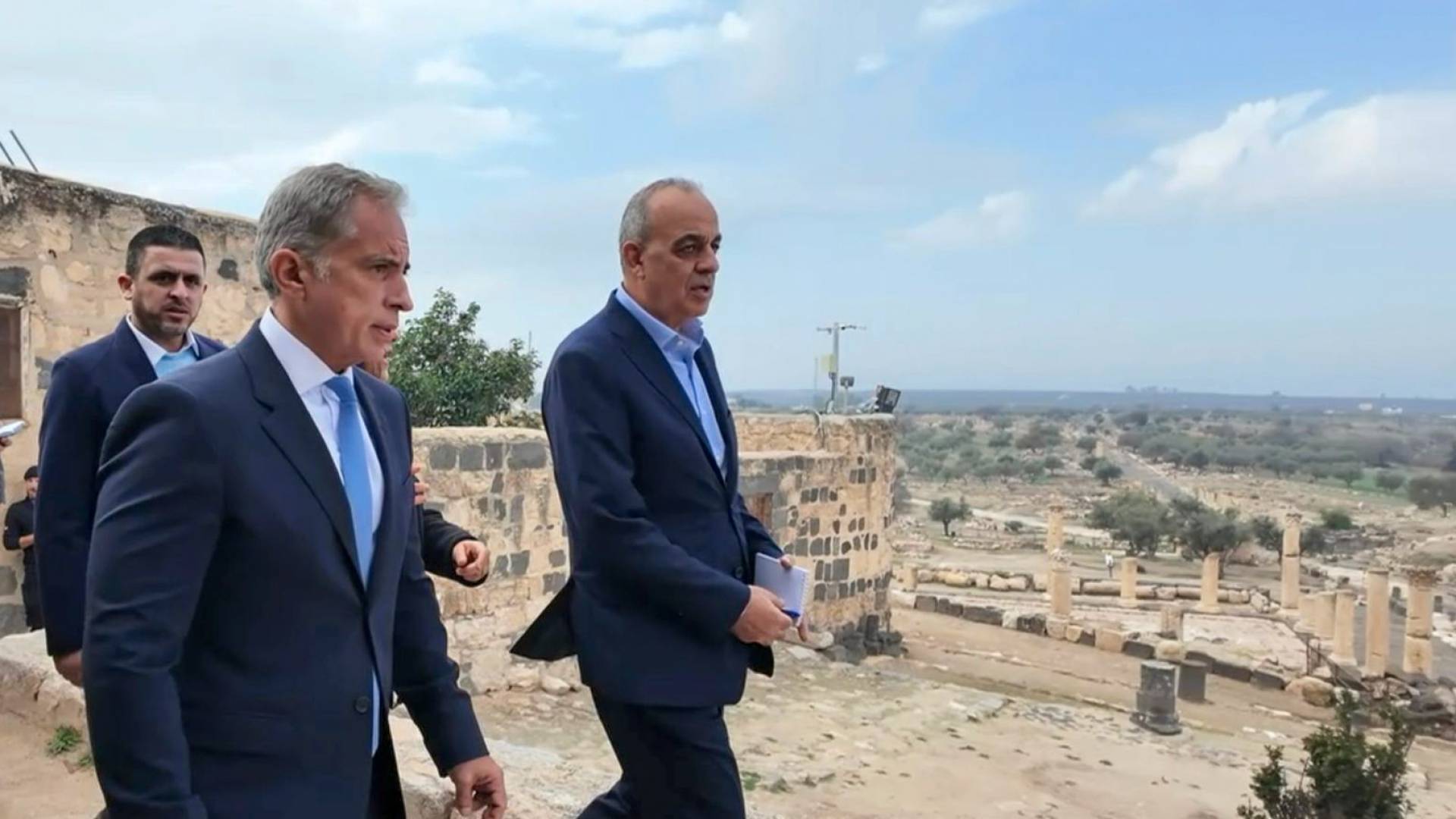 حسان يتفقد موقع ام قيس