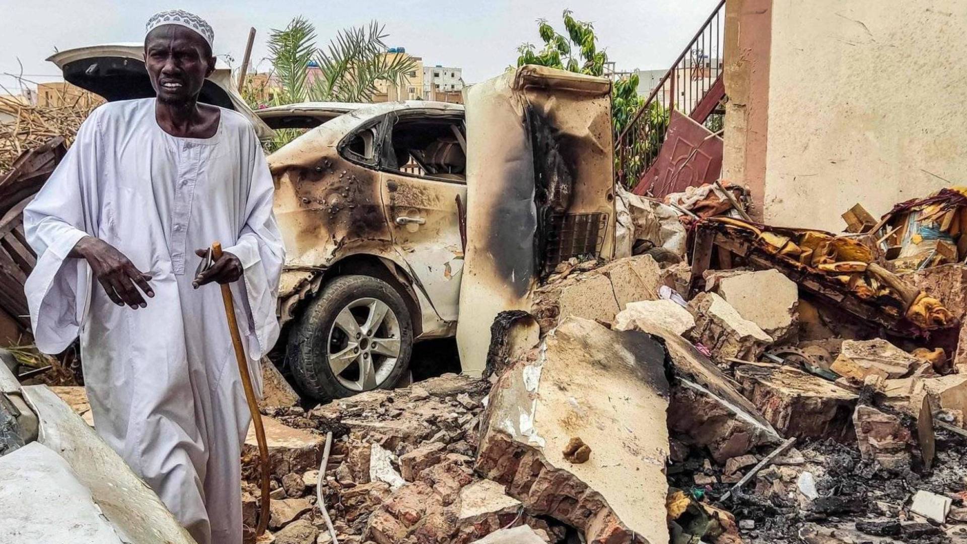 الدمار في السودان