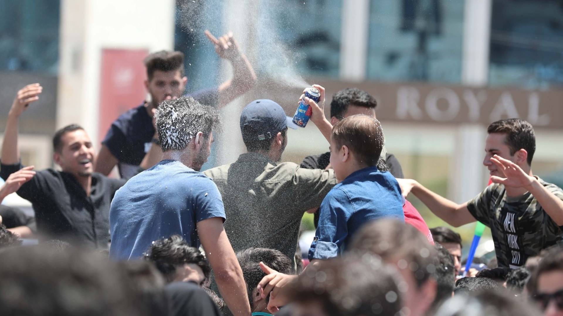 احتفال طلبة توجيهي