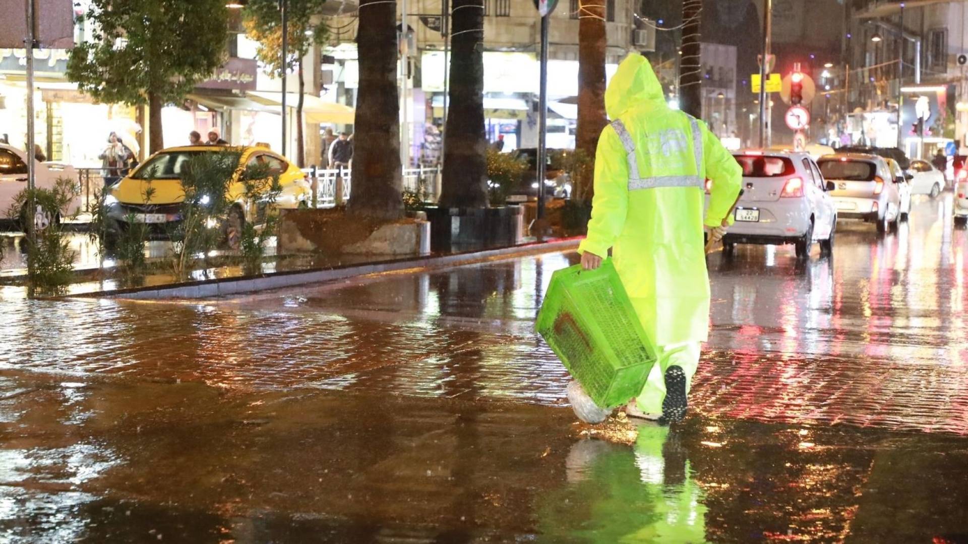 أمطار في العاصمة عمان "أرشيفية"