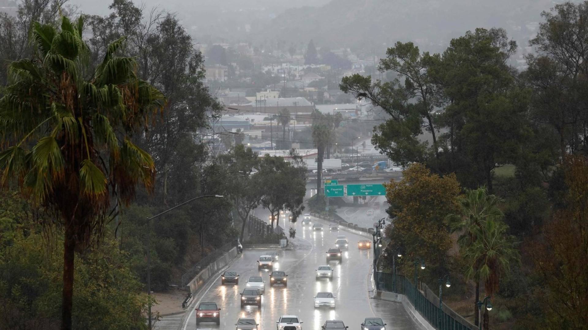 أمطار كاليفورنيا