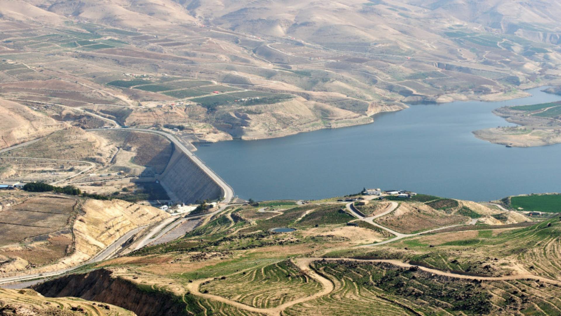 السدود المائية في الأردن