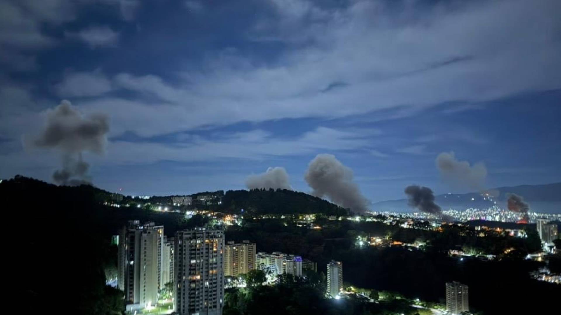 انفجار ضخم في فنزويلا - ارشيفية