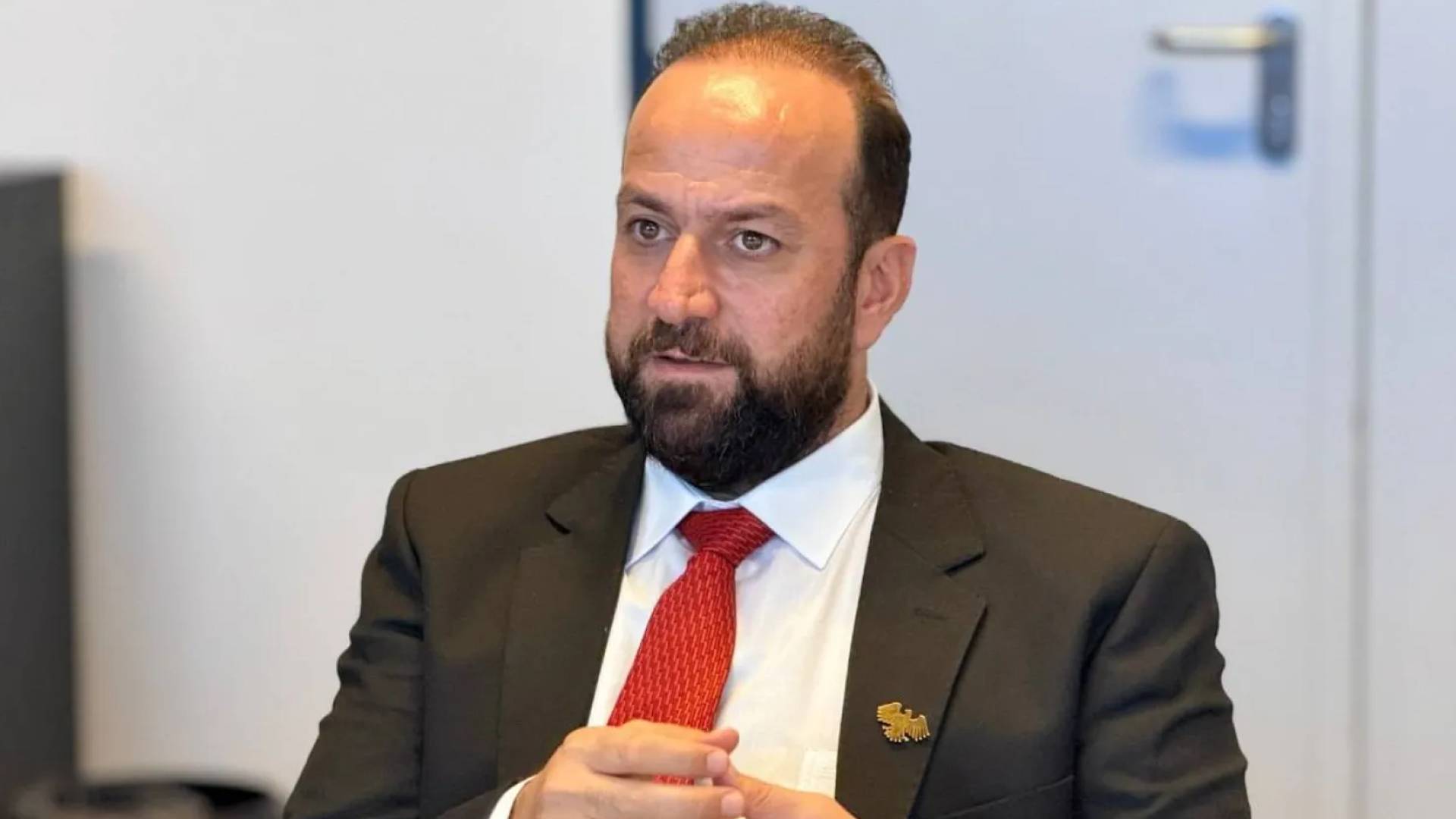 وزير الاعلام السوري حمزة المصطفى