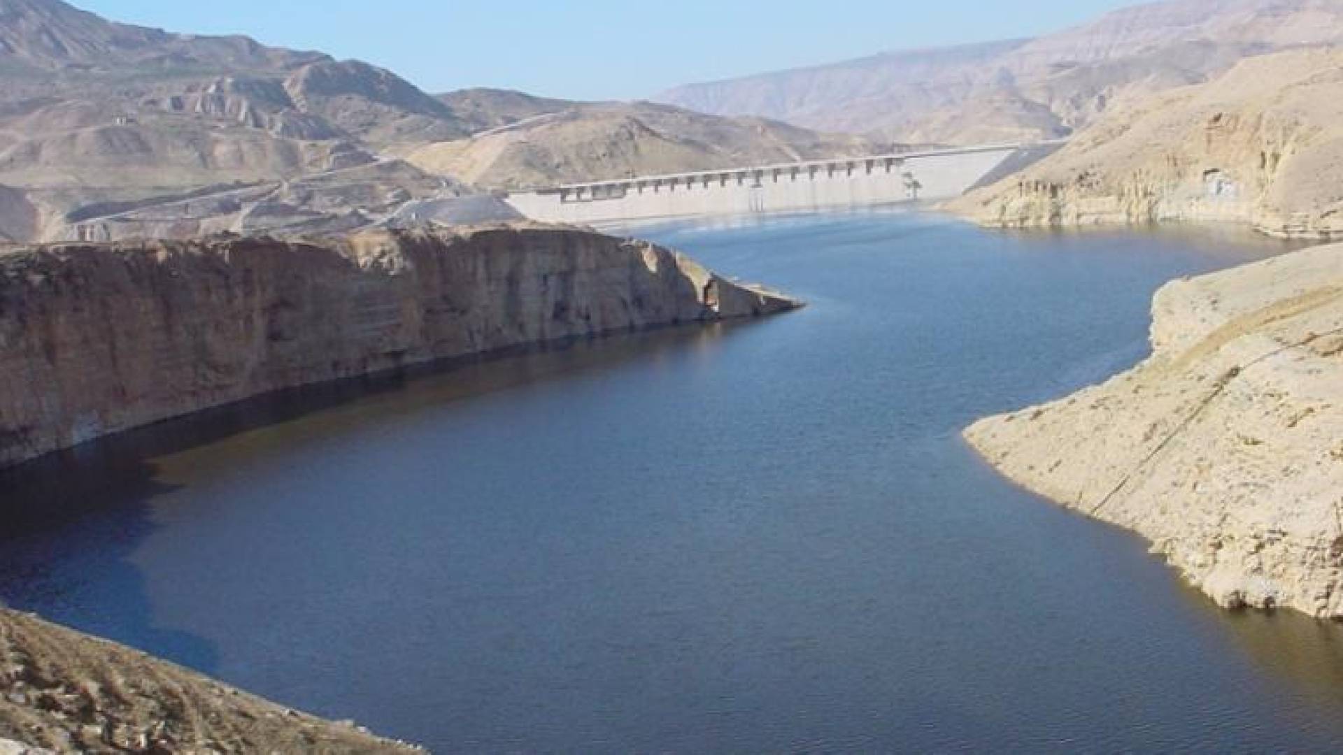 احد السدود في الأردن