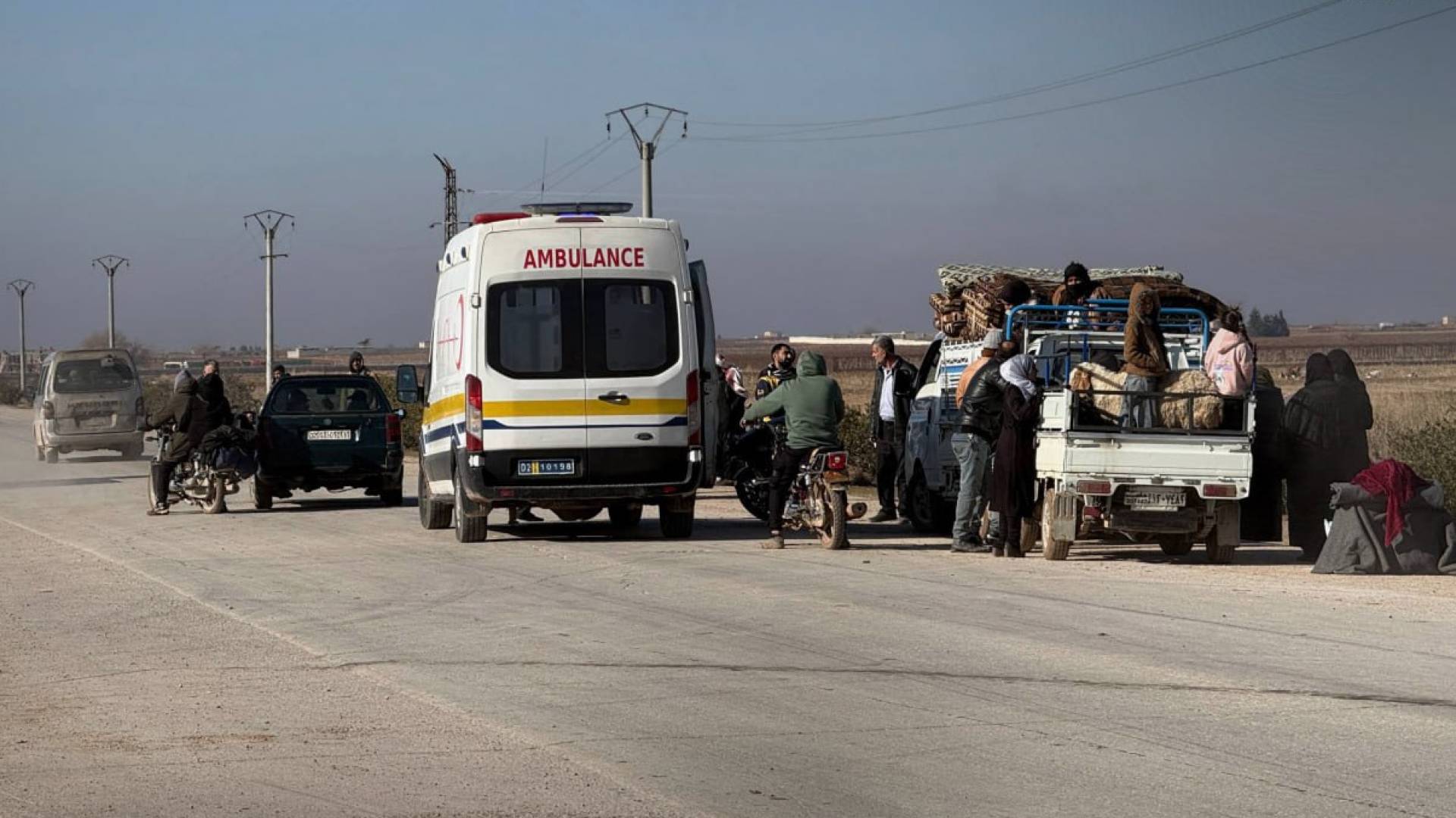 نزوح المواطنين في سوريا والدفاع المدني يتابع